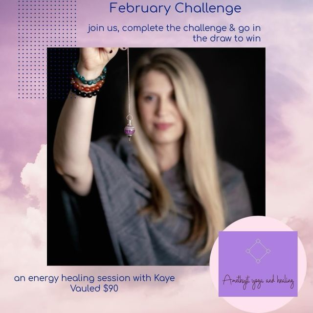 We are half way through our February challenge and it’s lovely to see all the stars on the board and the names going in the draw to win one of our three great prizes! 

Our third prize an energy healing donated by a lovely long standing client and small business owner Kaye. 

A little about Kaye and her beautiful business. 

Kaye is the owner of Amethyst Yoga and Healing, a holistic wellness business based in Chatswood. She is a qualified Reiki Master and has multiple certifications as a crystal healing practitioner, providing energy healing sessions in Chatswood and online.

Her clients come to her energy healing sessions to feel deeply relaxed, ground their goals and gain insight into their lives. As a trained counsellor, she takes the time to listen and understand the goals and aspirations of her clients, tailoring each session accordingly. 

For more information about her Reiki and crystal healing practice, please visit her website https://www.amethystyogaandhealing.com.au/about