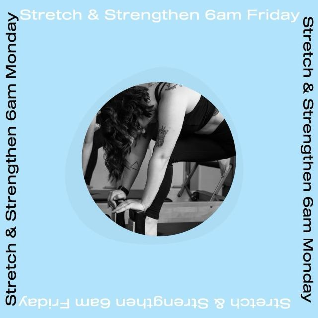 We hear you... The cooler mornings you want to Stretch to start your day! 

New to the schedule starting this Friday 6am, join Alana and Mondays 6am with Jemima to start your day stretching what is tight before strengthening what is weak. 
You will be guided through some juicy movements on the reformer, chair, or the springboard. Or releasing out those sore and achy muscles with the roller or spikes ball. 
Awaken the body Fuzz from the nights sleep. We can’t wait to see you there! 

#6amstretchclass #pilatestrystudios #inspire #evolve #challenge #northwilloughby #newtimes